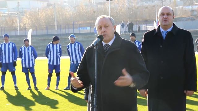 ОТкрытие стадиона Сокол в Саратове смотреть онлайн