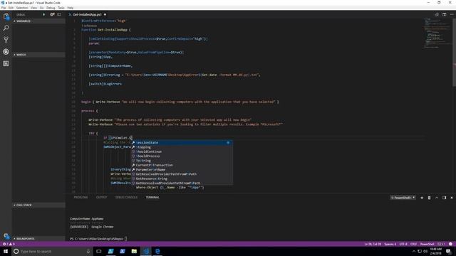 PowerShell SuportsShouldProcess and ConfirmImpact - Advanced смотреть онлайн