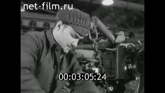 1972г. г. Владимир. новый трактор Т-25. тракторный завод имени Жданова смотреть онлайн