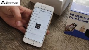 1080P HD Wi-Fi Camera Clock - Setup & Features