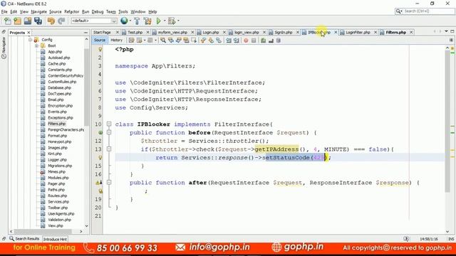 #48 IP Address Blocking using Throttler & Filters смотреть онлайн