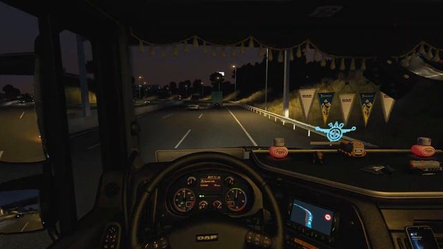 ETS2 | DAF XF105 510 | Huelva ES to Seville ES | Carrots 16t смотреть онлайн