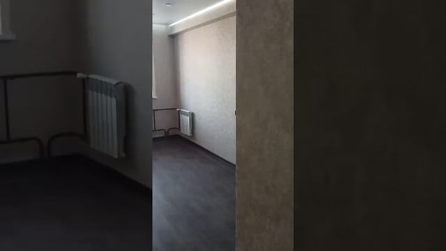 Косметический ремонт в 1-комнатной студии. Парящие потолки с подсветкой. смотреть онлайн