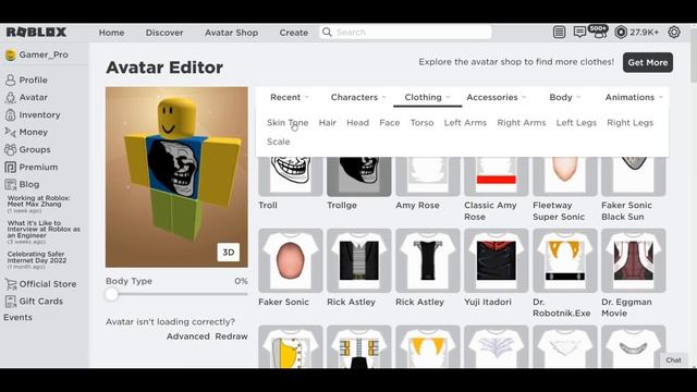 How To Make Trollge/TrollFace In Roblox смотреть онлайн