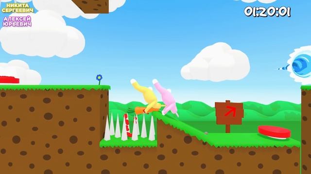 СМЕХ, СЛЁЗЫ И БОЛЬ В SUPER BUNNY MAN | СУПЕР БАННИ МЕН (розыгрыш) смотреть онлайн