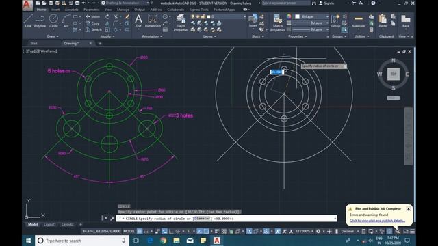 AUTOCAD MECHANICAL DRAWING -#3 || AutoCAD tutorials || HINDI || BY TECHNICAL BROTHERS смотреть онлайн