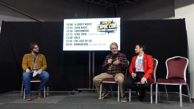 A Goofy Movie Reunion! Full Panel from Wales Comic Con | Bill Farmer & Jason Marsden! смотреть онлайн