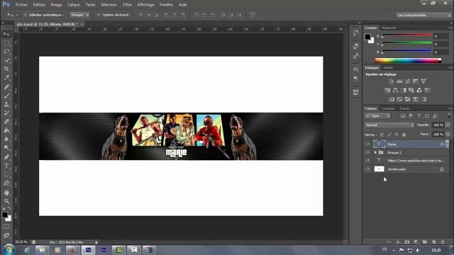 Pack de bannière Youtube photoshop [Thème gta & minecraft] Spécial 200 abonnés смотреть онлайн