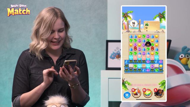 Angry Birds Game Reaction | Sara vs. Angry Birds Match смотреть онлайн