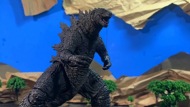 Legendary Godzilla vs Spiderzilla an Epic Battle stop motion смотреть онлайн