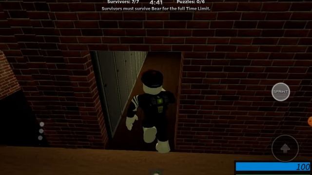 Медведь в роблоксе BEAR ROBLOX + секретная комната. смотреть онлайн