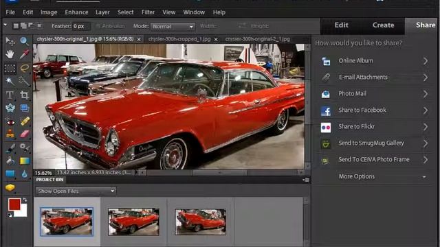 photoshop elements interface overview смотреть онлайн