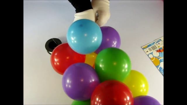 ШЕСТЁРКА (цифра 6) или ДЕВЯТКА (цифра 9) ИЗ ВОЗДУШНЫХ ШАРОВ своими руками Balloon Numbers смотреть онлайн