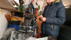 Установка тахометра на лодочный мотор Mikatsu 9.9