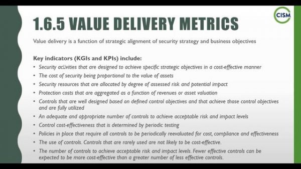 CISM Domain 1 – Information Security Governance | CISM Preparation | InfosecTrain