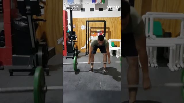 Jhoan Espinosa Wod 2 & 2a  Intermedio (wodstock)