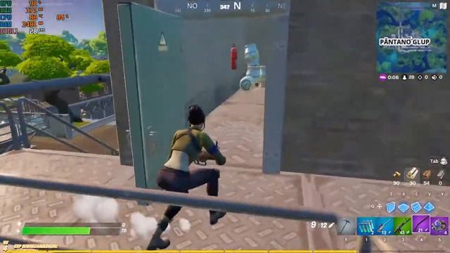 Intel Core I3-3110m \ Intel HD Graphics 4000 - FORTNITE (MODO DESEMPENHO - PERFORMANCE MODE)