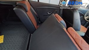 Чехлы для Renault Fluence 2009-2016 и Megane 3 2010-2015. Авточехлы на сиденья Меган 3 и Рено Флюен