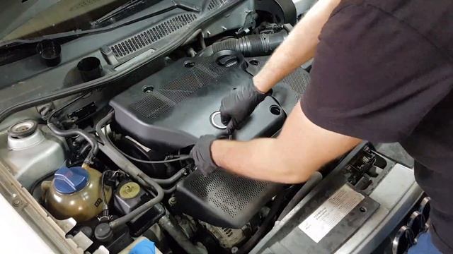 Audi A3 1.6i 8L - Substituir o motor смотреть онлайн
