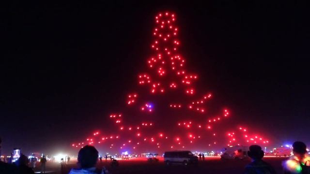 BURNING MAN 2021 PLAN B DRONE SHOW Friday & Burn Night GREATEST DRONE SHOW EVER? смотреть онлайн