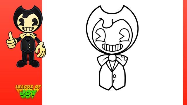 How to DRAW BENDY - Bendy and the Dark Revival смотреть онлайн