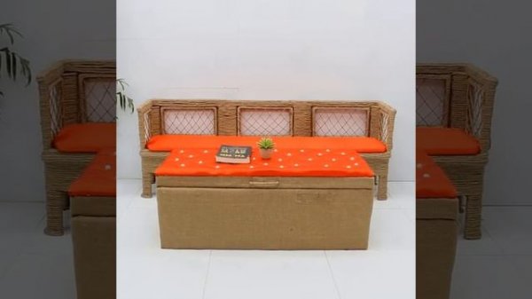 10 Storage Furniture Ideas from Reuse Plastic Crate | Jute Craft Ideas