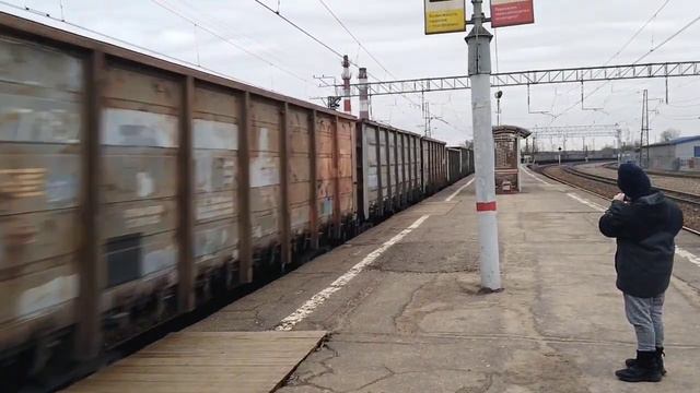 Вл10 номер:473 на станции:Балабаново следует в сторону: Брянска. Снято:03.04.23. В 15:57 на ViVo T1 смотреть онлайн