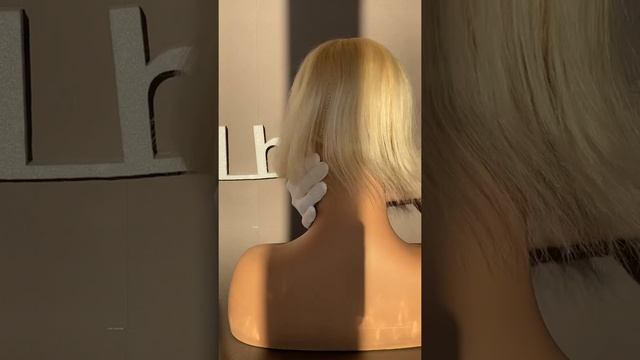 Накладка из натуральных волос, длина 20 см, цвет 60 Блонд смотреть онлайн