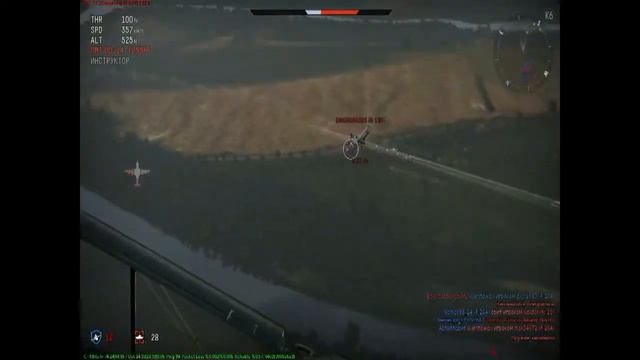 War Thunder Flight И-15 WR Gameplay Crash смотреть онлайн