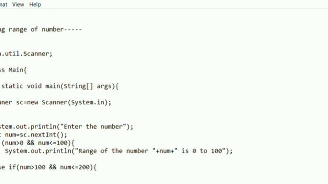 Java Basic program || Simple code for Beginners || Find Range of Number || Learn to code смотреть онлайн