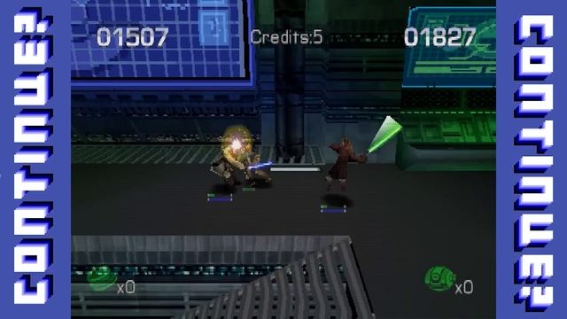 Star Wars Episode I: Jedi Power Battles (PS1) - Continue? смотреть онлайн