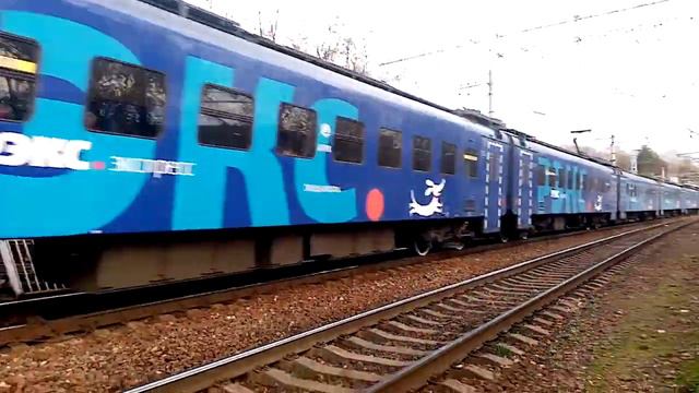 Электропоезд ЭП2Д-0087 РЭКС на РЖД станции Переделкино смотреть онлайн
