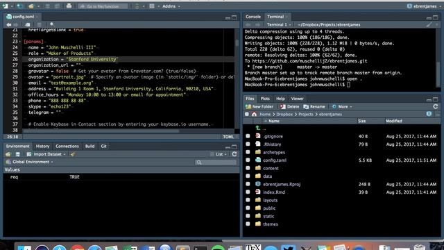 Making A Website with RStudio Part 1 смотреть онлайн