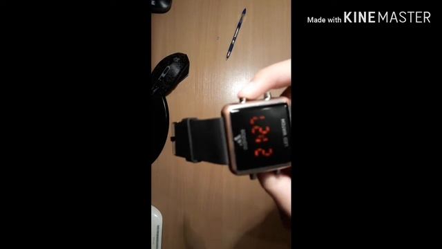 Обзор часов Adidas (Led watch) смотреть онлайн