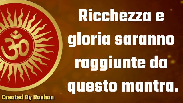 Ricchezza e gloria si otterranno cantando questo mantra. смотреть онлайн