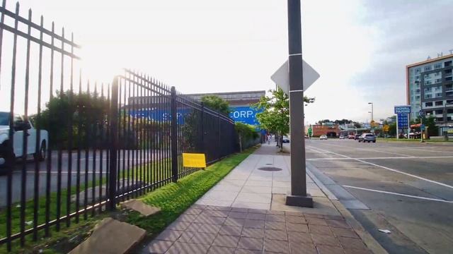 Treadmill Workout Scenery | Baltimore Waterfront | Virtual Run ASMR | River Patapsco Maryland USA