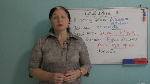 БЕЗЛИЧНЫЕ ГЛАГОЛЫ//ИХ ГРАММАТИЧЕСКАЯ РОЛЬ//УПОТРЕБЛЕНИЕ смотреть онлайн