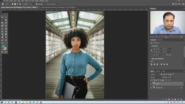 Change Skin or Clothes Colors Easily - Hindi / Urdu Lesson 5/15 Color Range Tool, Photoshop Course смотреть онлайн