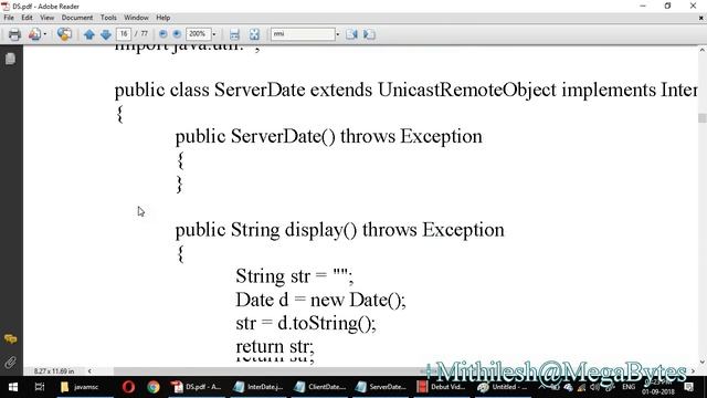 MegaBytes- 3A-MSCIT-DS-RMI Date смотреть онлайн