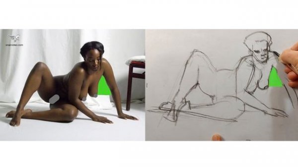 Figuary Day 25: Negative Space helps get things in the right places