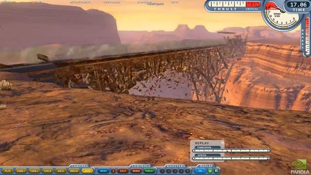 Nvidia Supersonic Sled DX11 GTX480 SLI 17.06 second Run смотреть онлайн