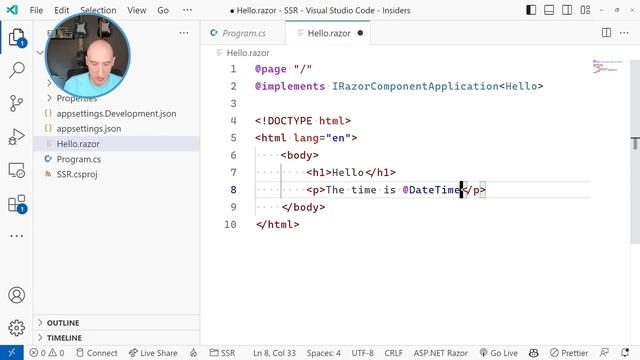 Server-Side Render Blazor Apps in .NET 8 смотреть онлайн