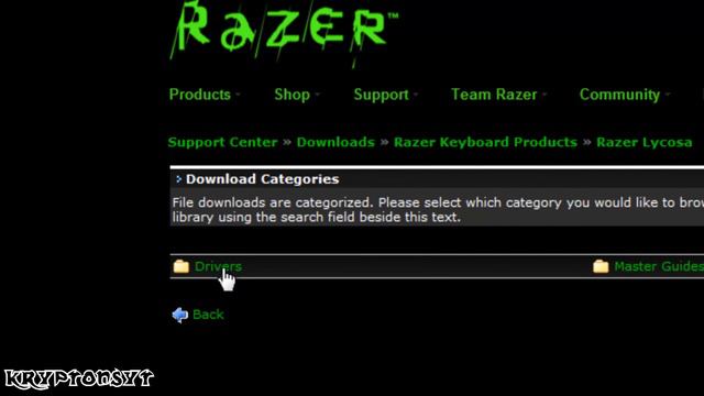 Razer Lycosa Drivers v3.02 Review смотреть онлайн