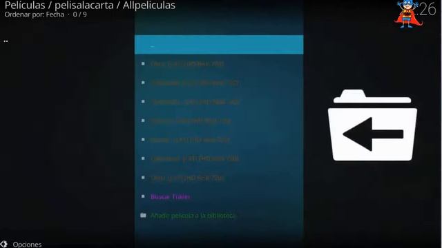 configurar pelis a la carta kodi смотреть онлайн