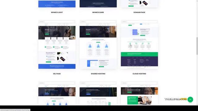Bluerack - Modern Hosting WordPress Theme with WHMCS hosting template website Easy Create Website смотреть онлайн