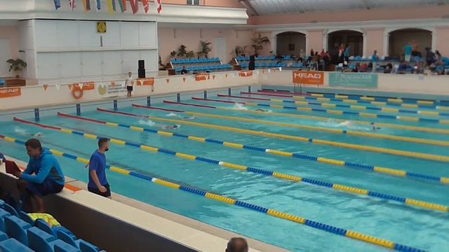 100м вольный стиль, женщины, 2-й заплыв. Kyiv Open Swimming Masters 2015. смотреть онлайн