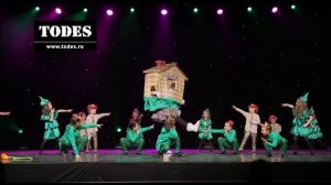 ОТКРЫТЫЙ УРОК ШКОЛ ТАНЦА АЛЛЫ ДУХОВОЙ «TODES». Номер: Бабка-Ёжка (Варшавка)
