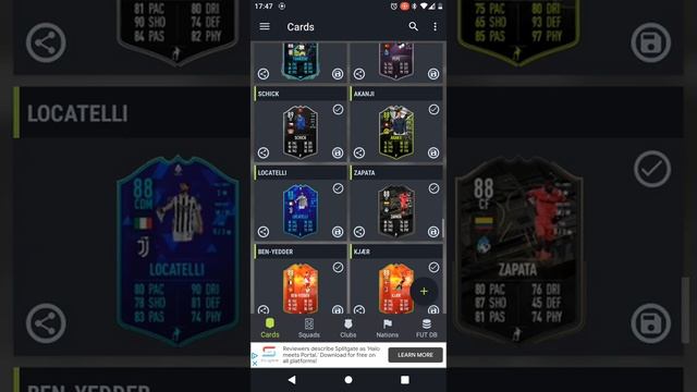 FUT card builder (even more updated) смотреть онлайн