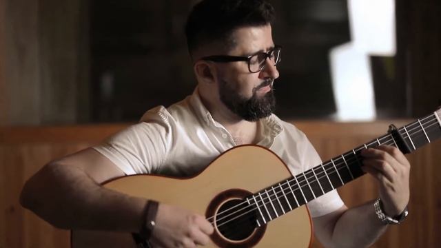 Flamenco guitar by Fidel Siles demo video смотреть онлайн