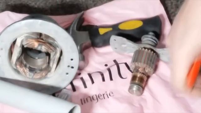 Разборка двигателя от пылесоса смотреть онлайн